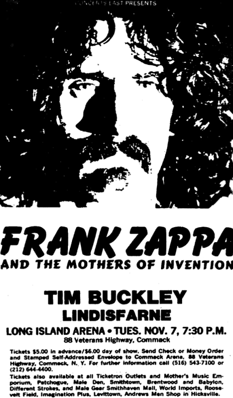 07/11/1972Long Island Arena, Commack, NY